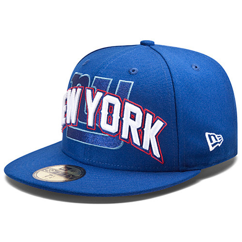 New York Giants NFL DRAFT FITTED Hat SF07